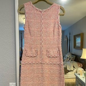 Gorgeous classic St John pink sparkle dress!